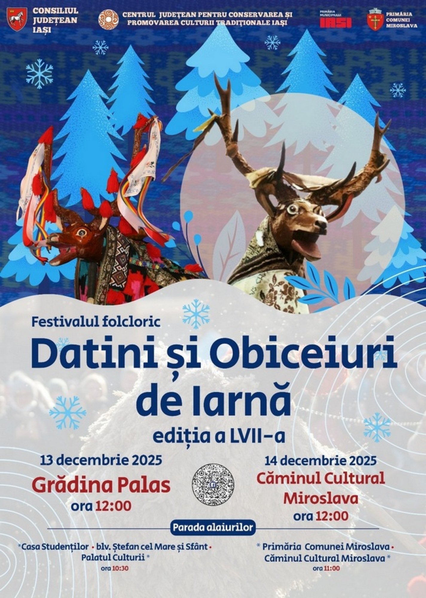 Datini și obiceiuri de iarnă la Miroslava